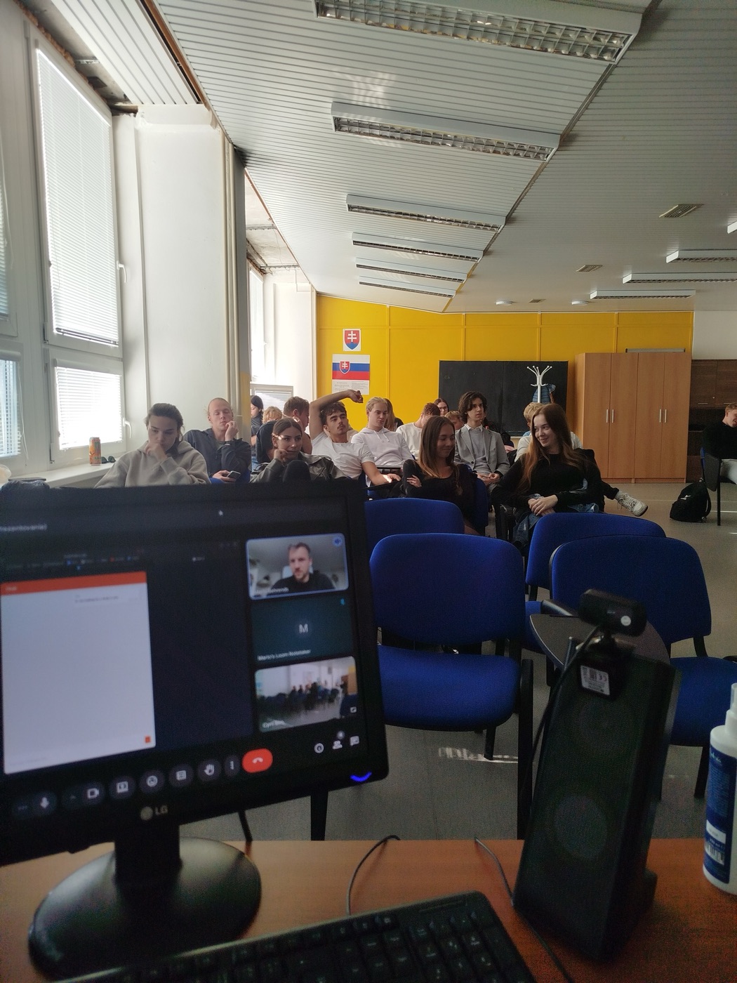 A classroom round of the StudyfinderAI pilot in Nitra